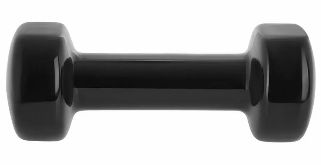 Halteră Enero Vinyl Dumbbell 2kg, negru