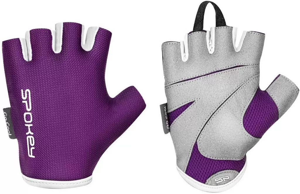 Перчатки для тренировок Spokey Lady Fit L, фиолетовый