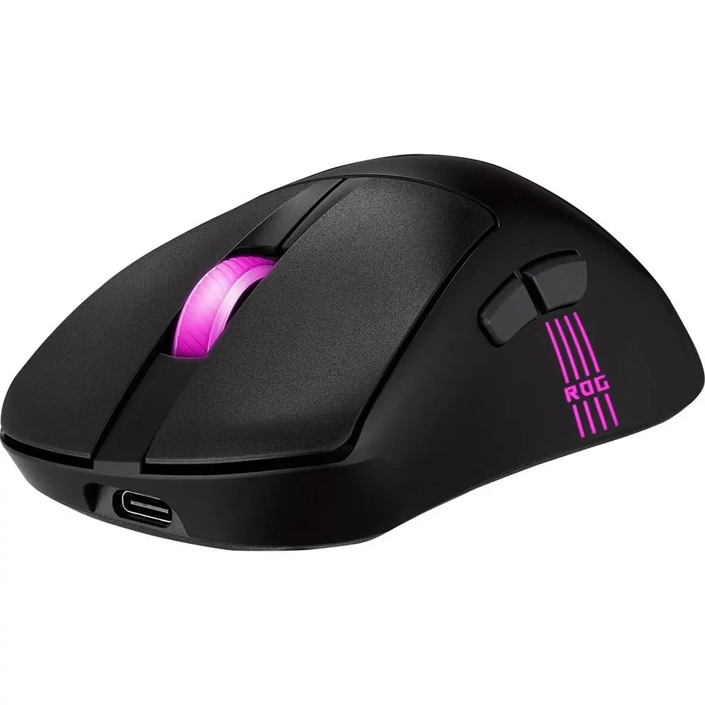 Mouse Asus ROG Keris II Origin Black, negru pe tehnoparc.md Mouse Asus ROG Keris II Origin Black, negru