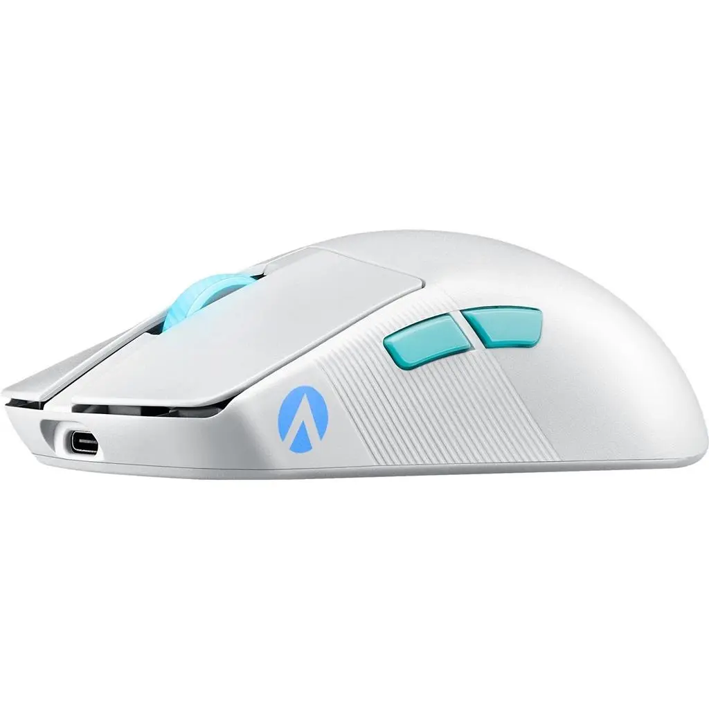 Mouse Asus ROG Harpe Ace Aim Lab Edition White, alb