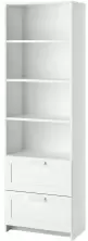 Dulap pentru cărți IKEA Brimnes 60x190cm, alb