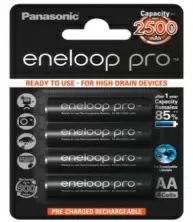 Батарейка Panasonic Eneloop Pro AA 2500mAh, 4шт