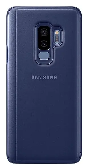 Husă de protecție Samsung Clear View Cover Galaxy S9+, albastru