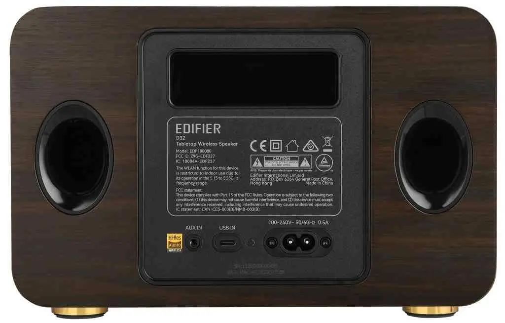 Портативная колонка Edifier D32, черный
