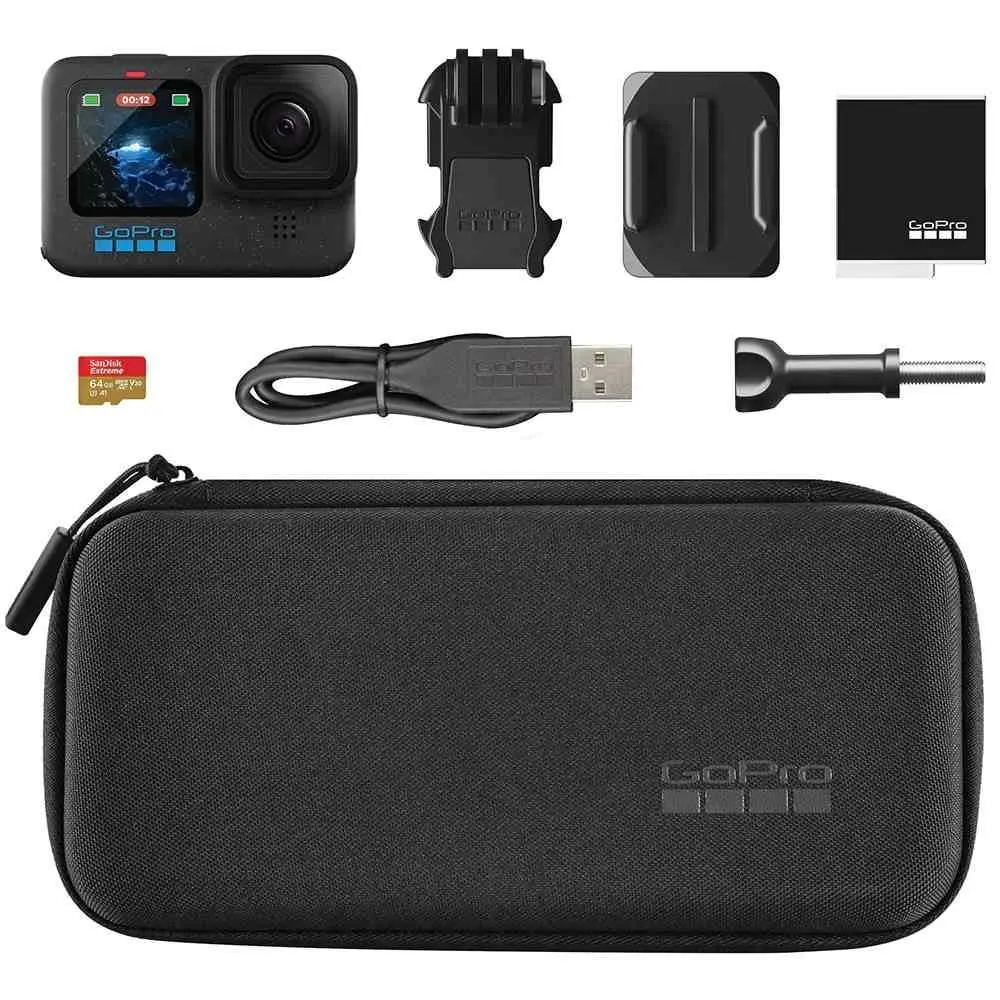 Экшн камера GoPro Hero 12, черный