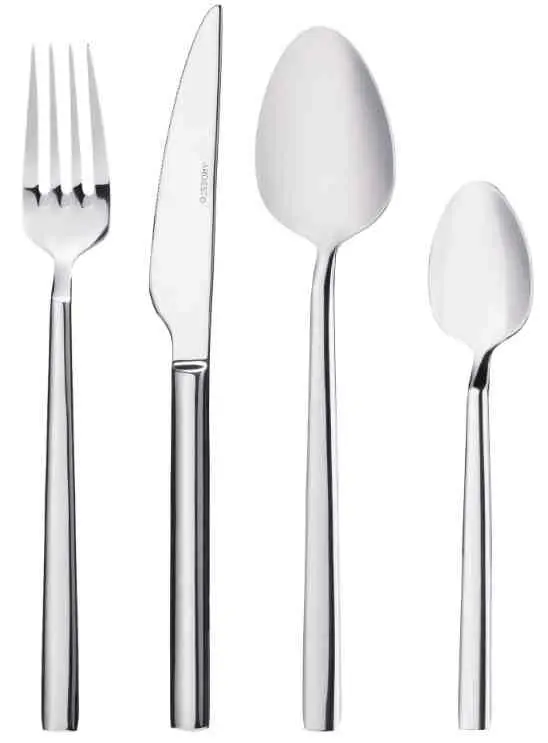 Set tacâmuri Ardesto AR0724BES, inox pe tehnoparc.md Set tacâmuri Ardesto AR0724BES, inox