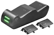 Зарядная станция Trust GXT 247 Duo Charging Dock for Xbox One, черный