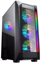 Корпус Cougar MX410-G RGB, черный