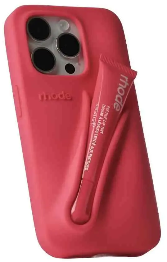 Чехол Rhode Lip Tint Phone Case iPhone 16 Pro Max Guava Spiztit (RHLTIP16PMGS), красный