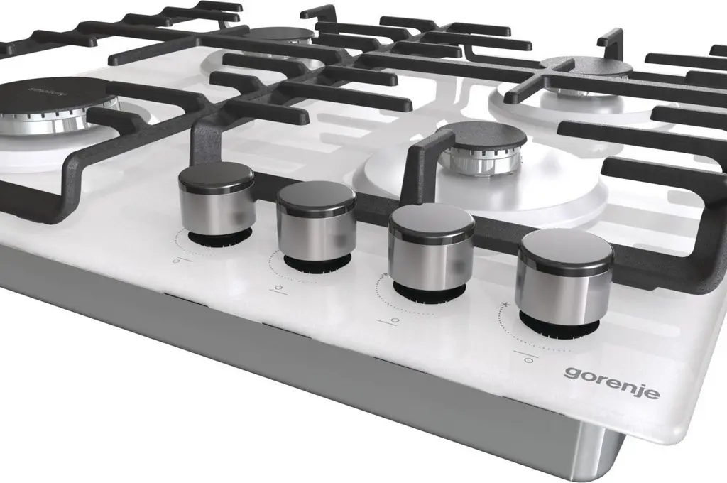 Plită incorporabilă cu gaz Gorenje GT 642 SYW, alb