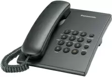 Проводной телефон Panasonic KX-TS2350UAT, черный