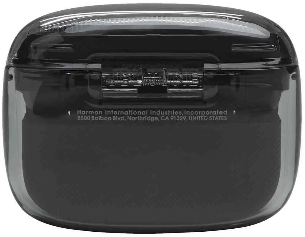 Căşti JBL Tune Beam Ghost, negru