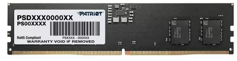 Memorie Patriot Signature Line 32GB DDR5-4800MHz, CL40, 1.1V