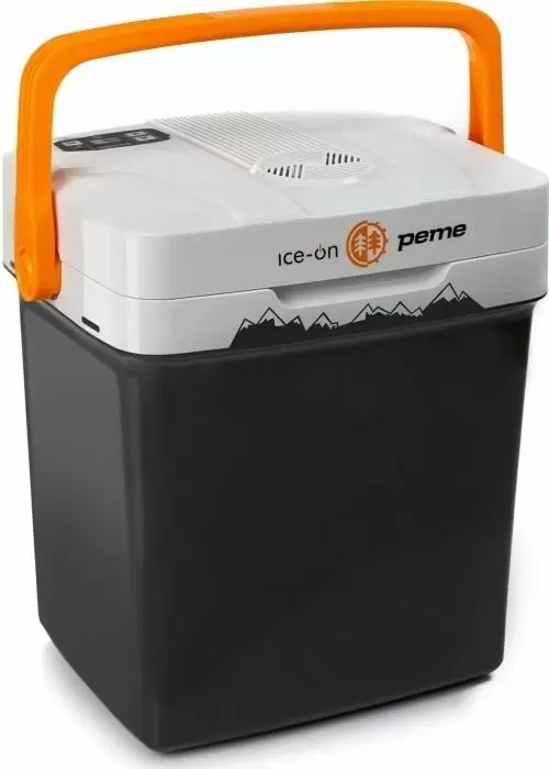 Frigider auto Peme Ice-on 27L, negru/portocaliu