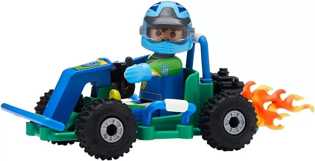 Set jucării Playmobil Go-Kart Racer Gift Set