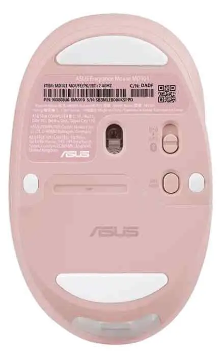 Mouse Asus MD101, roz