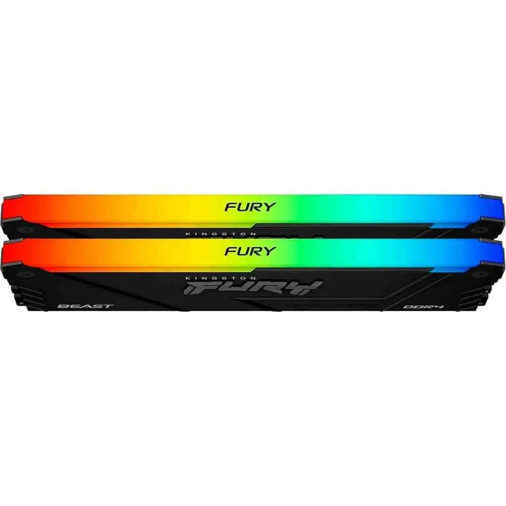 Memorie Kingston FURY Beast RGB 32GB (2x16GB) DDR4-3200MHz, CL16-18-18, 1.35V
