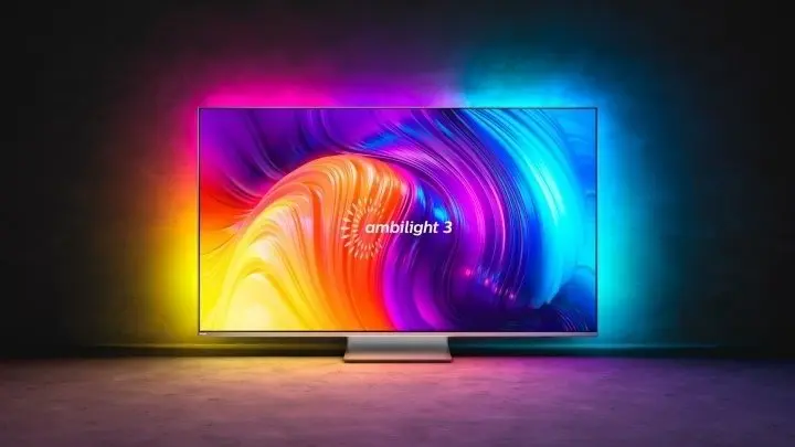 Телевизор Philips 55PUS8807, черный/серебристый