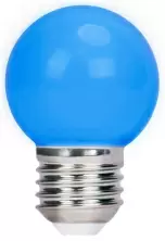 Лампа Forever Light E27 G45 2W 230v 5шт, синий