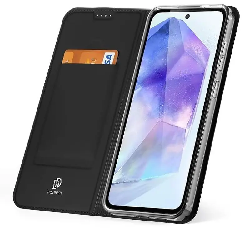 Чехол Dux Ducis Case Flip SkinPro Samsung A35 5G, черный