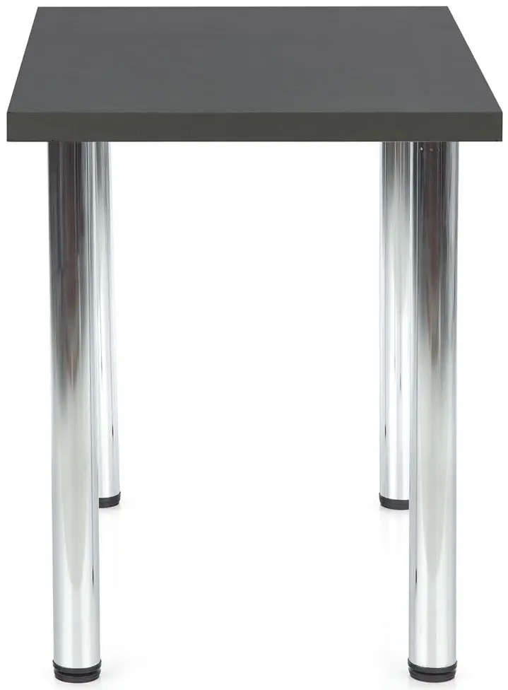 Masă Halmar Modex 90cm, antracit/crom