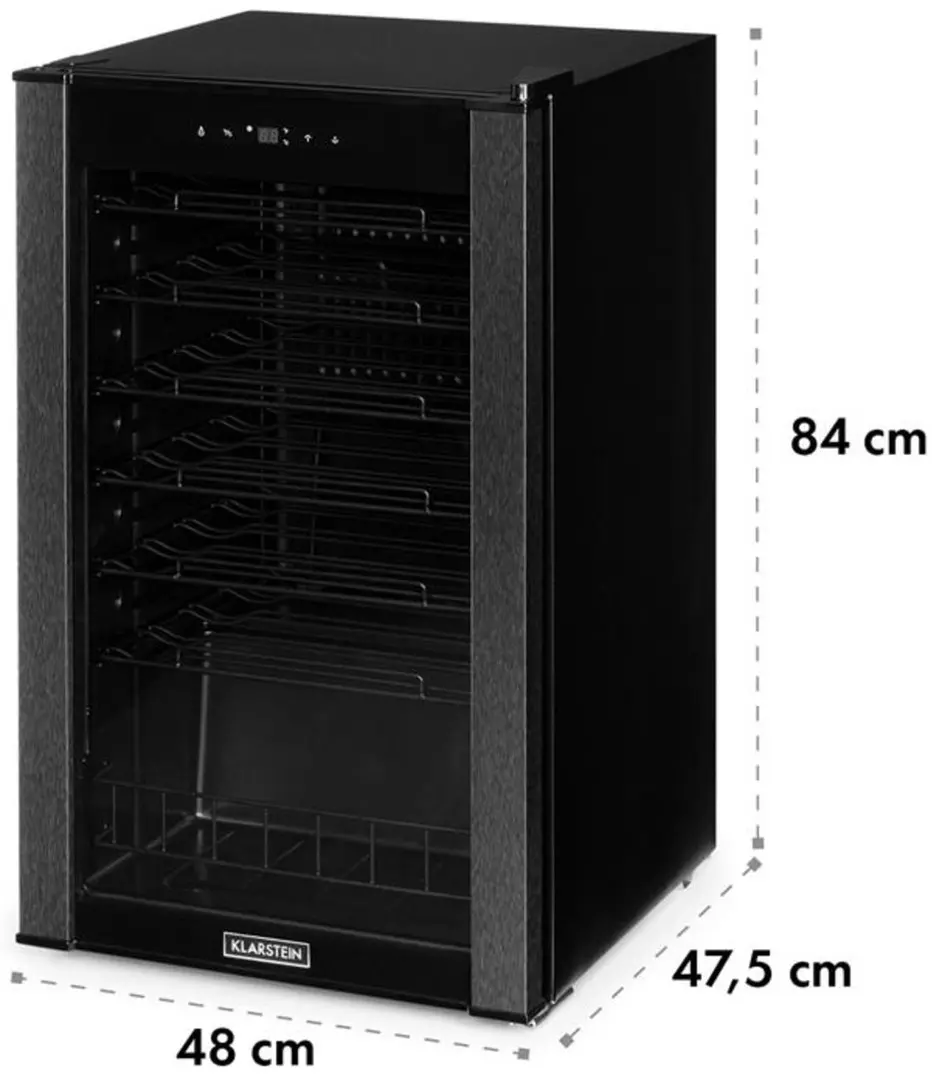 Винный шкаф Klarstein Vinomatica 36 Uno 10034466, черный