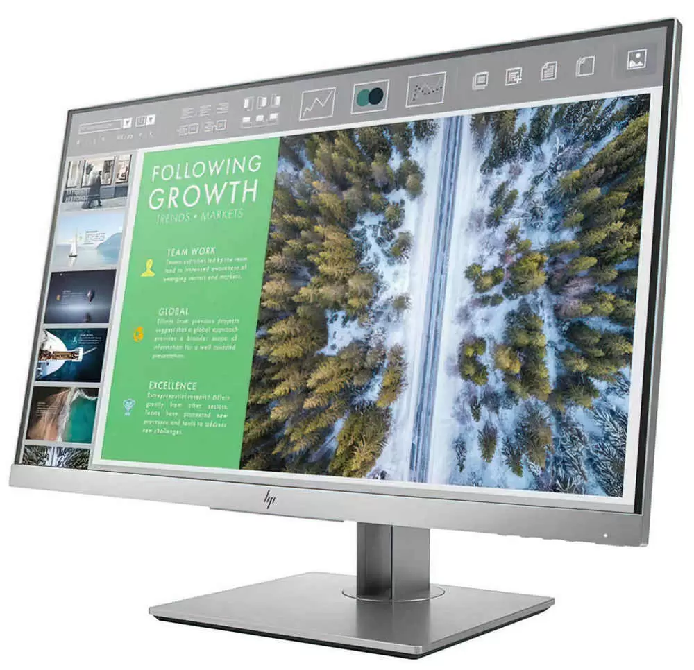 Monitor HP EliteDisplay E243, negru/argintiu