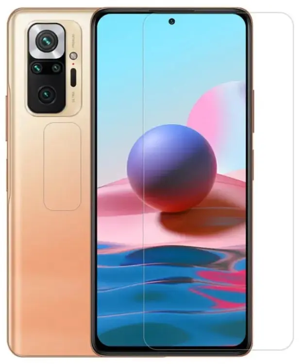 Защитное стекло Nillkin Xiaomi RedMi Note 10 Pro Tempered Glass H, прозрачный