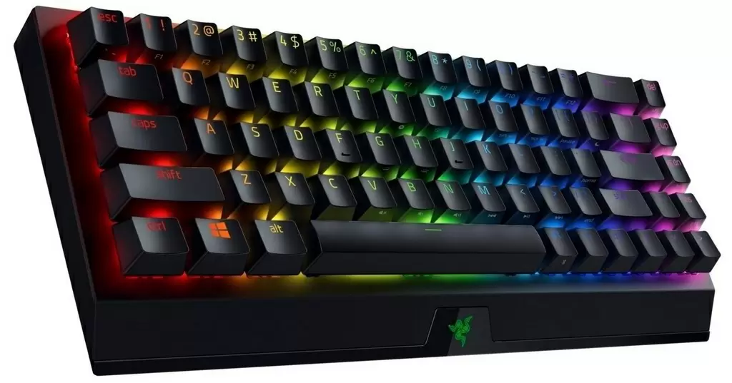 Клавиатура Razer BlackWidow V3 Mini HyperSpeed green, черный