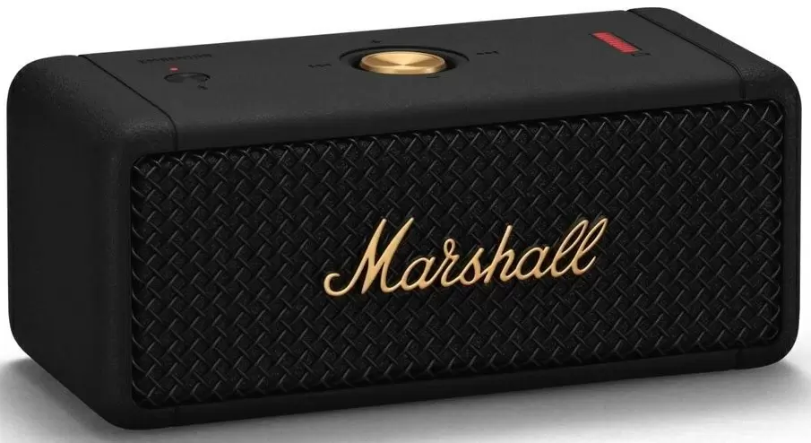 Портативная колонка Marshall EMBERTON Brass, черный