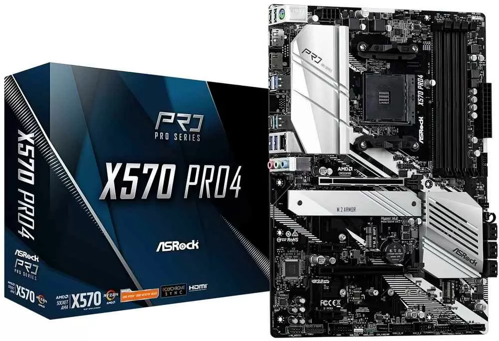 Placă de bază ASrock X570 Pro4