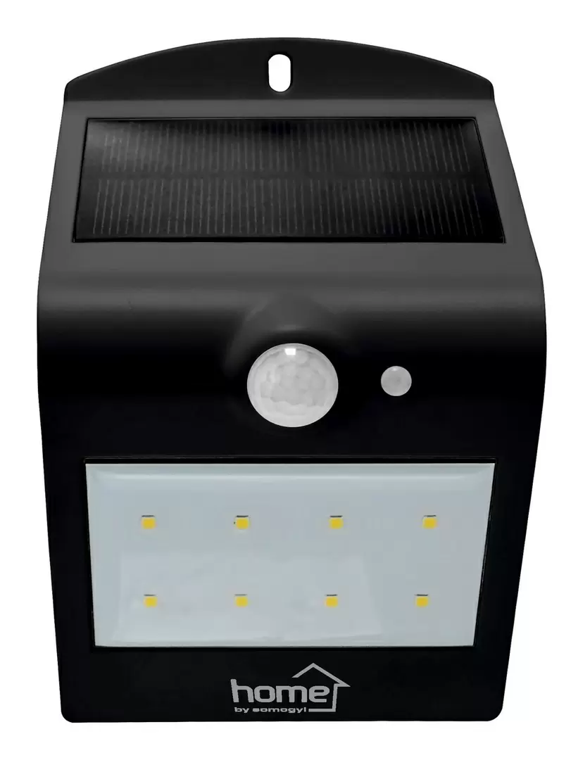 Lampă solară cu senzor de mișcare Home FLP 2/BK Solar, negru