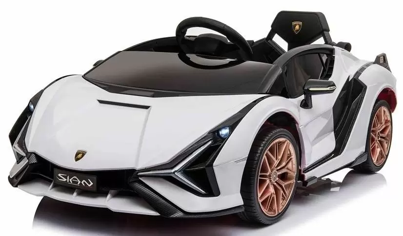 Электромобиль Lean Cars Lamborghini Sian 7496, белый