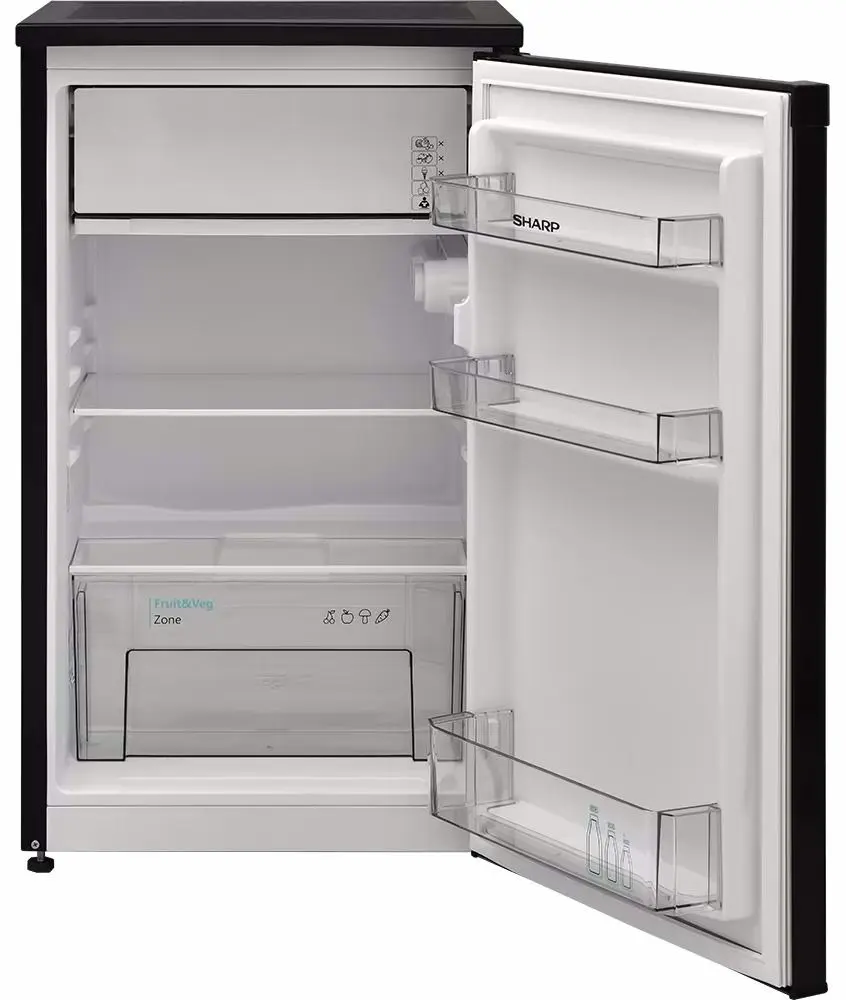 Холодильник Sharp SJ-UE088T0B-EU, черный на tehnoparc.md Холодильник Sharp SJ-UE088T0B-EU, черный
