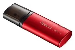 Flash USB Apacer AH25B 64GB, roșu