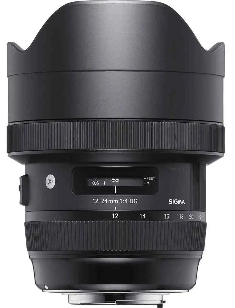 Объектив Sigma AF 12-24mm f/4.0 DG HSM Art F/Nik, черный на tehnoparc.md Объектив Sigma AF 12-24mm f/4.0 DG HSM Art F/Nik, черный