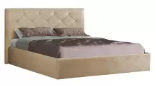 Кровать Modern Aura Kanna 05 ламельное основание 160x200см, бежевый