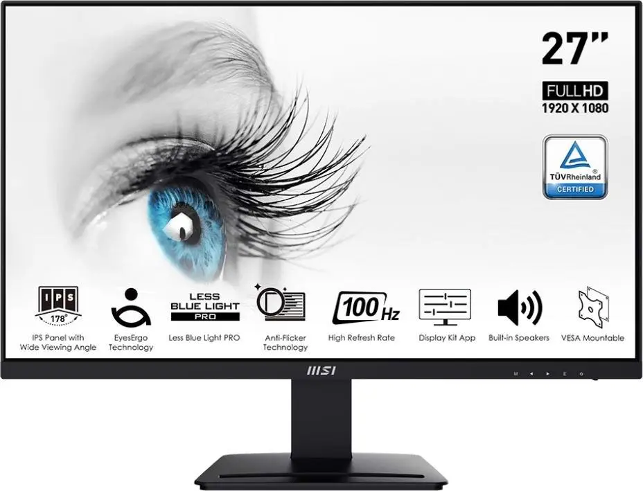 Monitor MSI Pro MP273A, negru