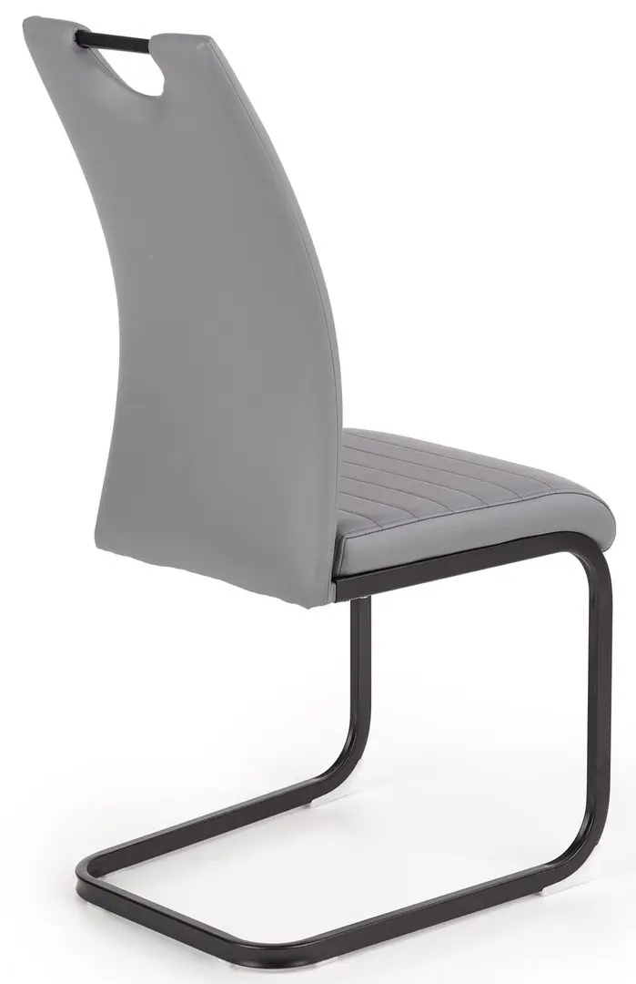 Scaun Halmar K371, gri/negru