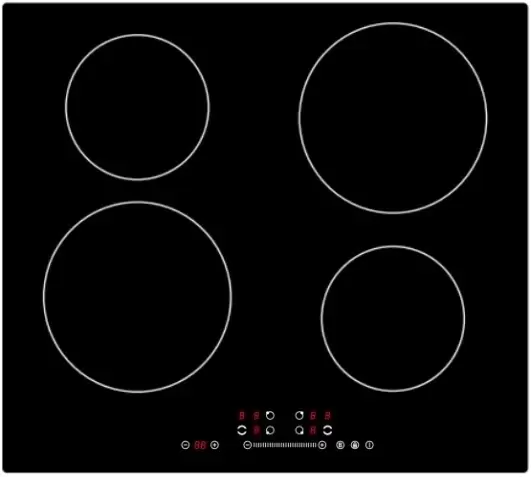 Plită incorporabilă cu inducție MPM 60-IM-05, negru