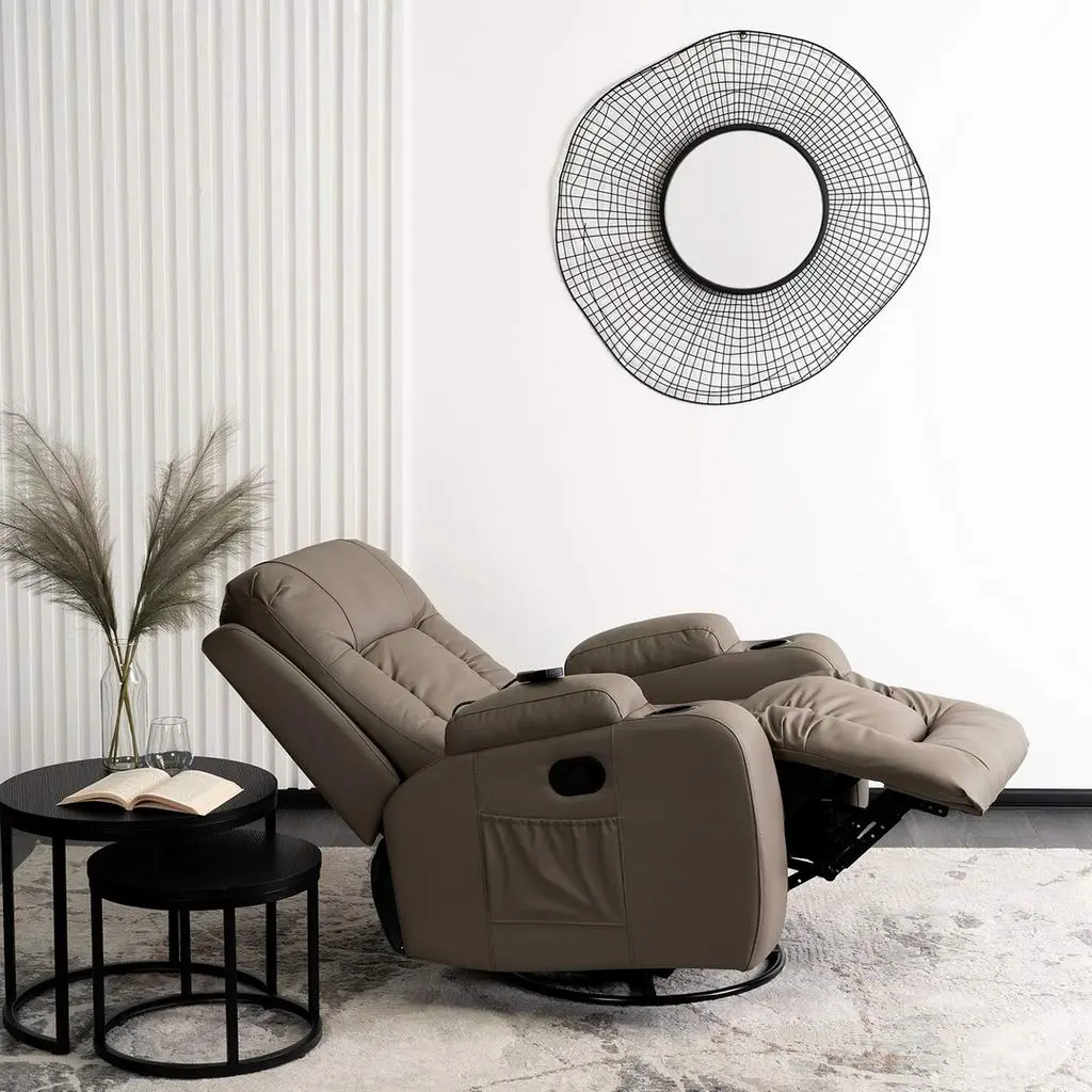 Fotoliu Mebel Elite Box, gri