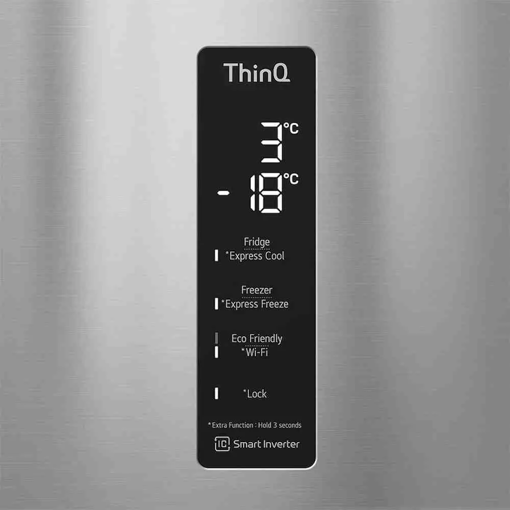 Frigider LG GBB566PZHMN, inox
