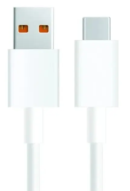 Cablu USB Xiaomi BHR6032GL, alb