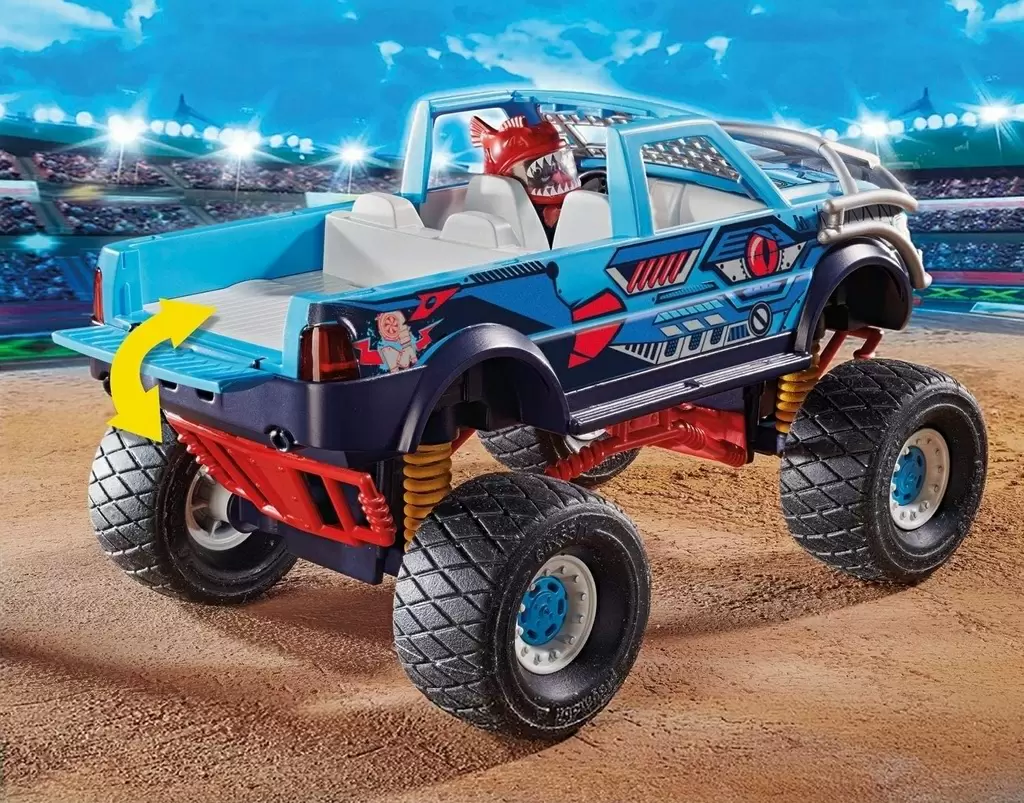 Set jucării Playmobil Stunt Show Shark Monster Truck