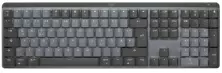 Клавиатура Logitech MX Mechanical Tactile Quiet SW, черный/серый