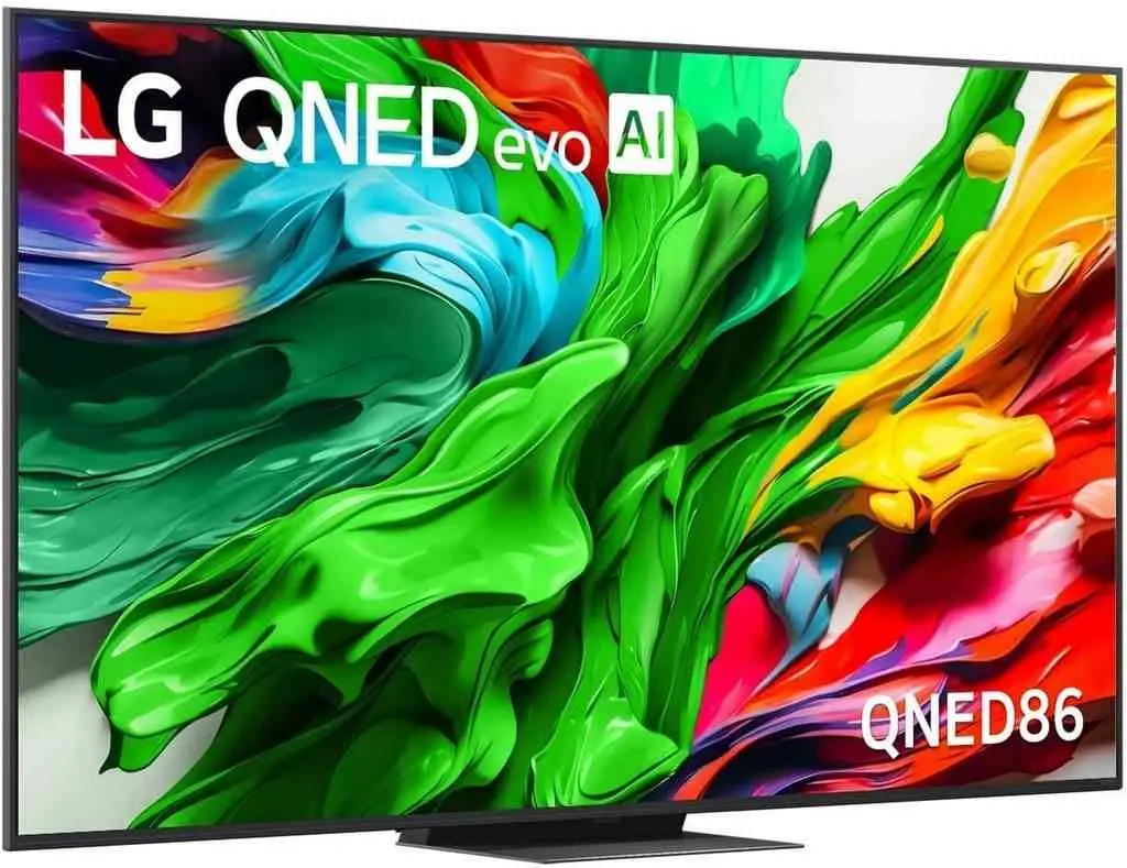 Televizor LG 65QNED86A6A, negru