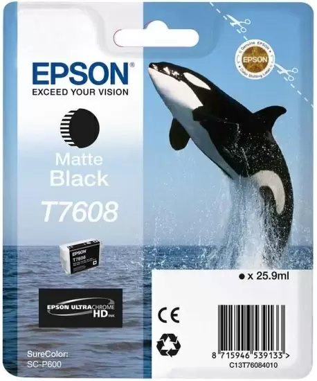 Cartuș Epson C13T76084010, matte black