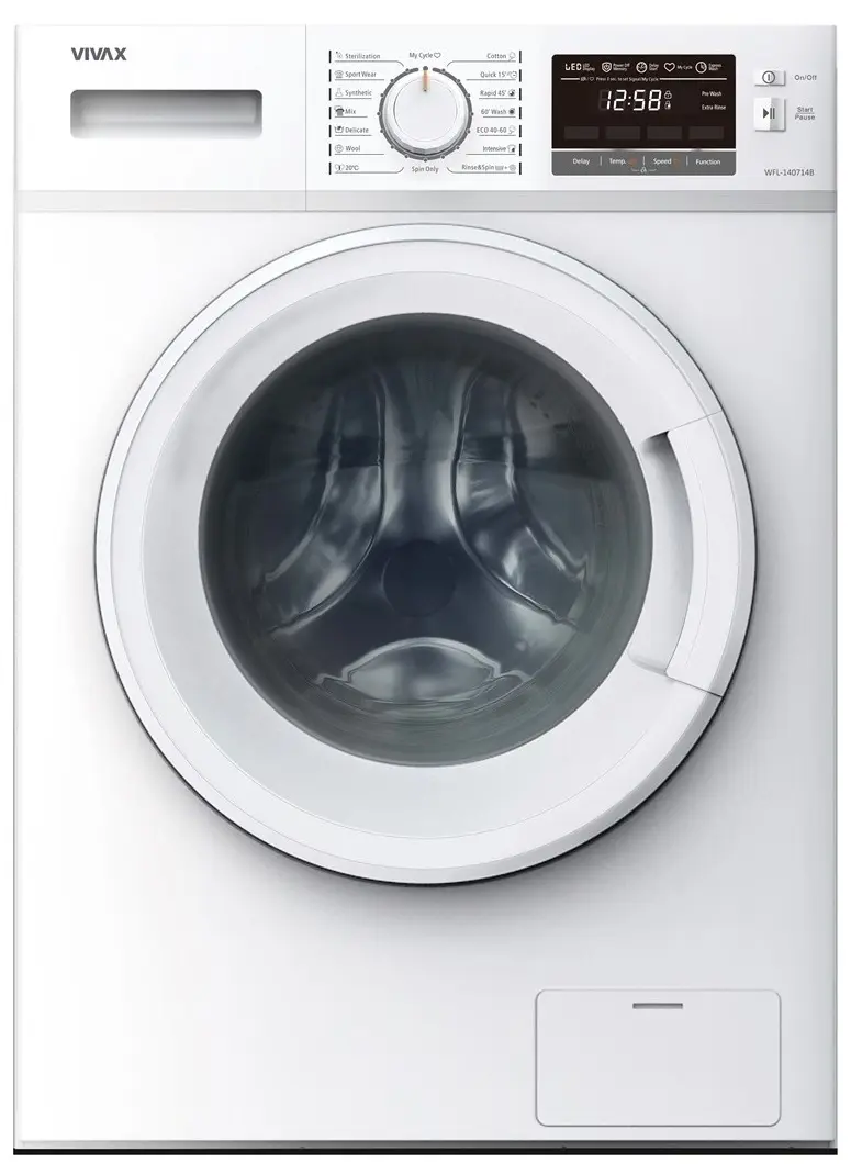Стиральная машина Vivax WFL-140714B, белый