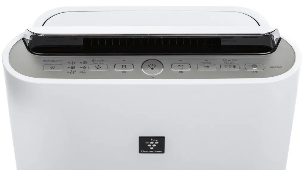 Purificator de aer Sharp KCD50EUW, alb
