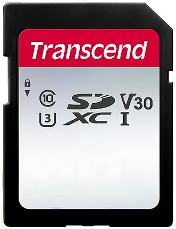 Карта памяти Transcend SDXC 300S, 256ГБ